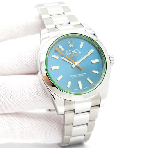 Rolex 116400GV Milgauss with Blue Dial