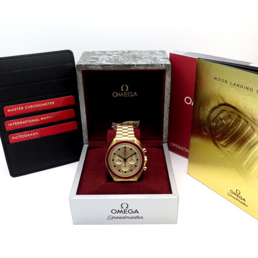 Omega Speedmaster Apollo 11 50th Anniversary Moonshine Gold Limited Edition - Image 2