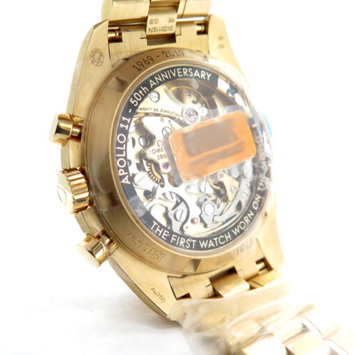 Omega Speedmaster Apollo 11 50th Anniversary Moonshine Gold Limited Edition - Image 4