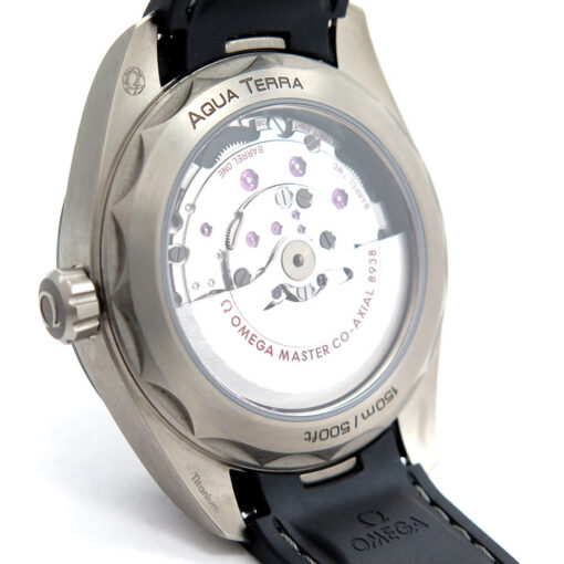 Omega Seamaster Aqua Terra Worldtimer GMT Titanium on Strap - Image 4