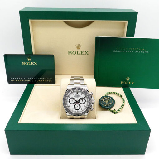 Rolex 126500LN Cosmograph Daytona with White Dial - Image 2