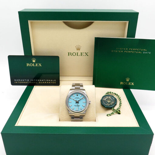 Rolex 277200 Oyster Perpetual 31 with Turquoise Dial - Image 2