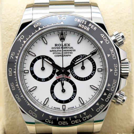 Rolex 126500LN Cosmograph Daytona with White Dial - Image 3