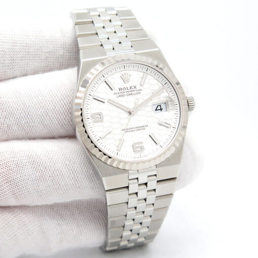 Rolex 127234 Land-Dweller 36 with White Dial