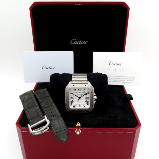 Cartier WSSA0089 Santos de Cartier Large Titanium - Image 2