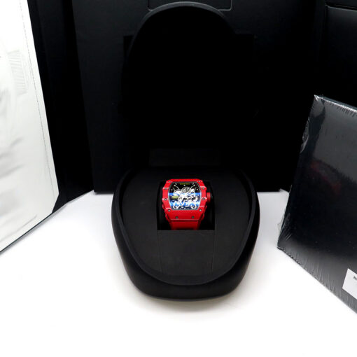 Alternative view of Richard Mille RM35-02 Rafael Nadal Red Quartz TPT