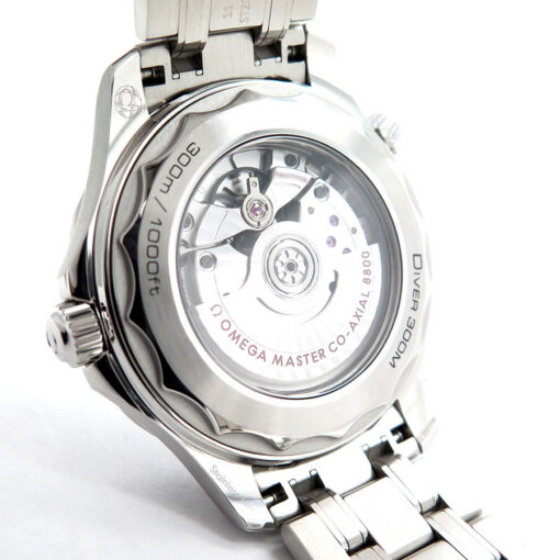 Omega Seamaster Diver 300m with White Dial on Bracelet - Image 4