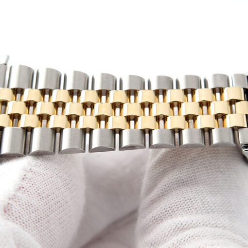 Rolex 126333 Datejust 41 18K/SS with Champagne Stick Dial on Jubilee - Image 8