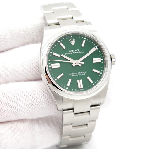 Rolex 134300 Oyster Perpetual 41 with Green Dial