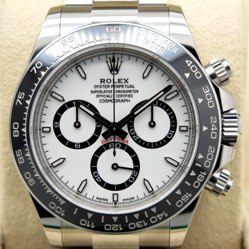 Rolex 126500LN Cosmograph Daytona with White Dial - Image 3