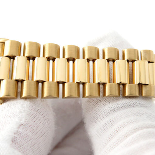 Rolex 18038 Day Date 18K Yellow Gold with Champagne Stick Dial - Image 6