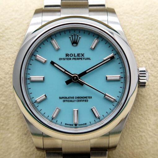 Rolex 277200 Oyster Perpetual 31 with Turquoise Dial - Image 3