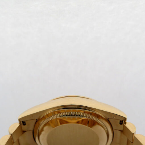 Rolex 118238 Day Date 18K Yellow Gold with Champagne Stick Dial - Image 5