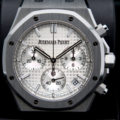 Audemars Piguet 26240ST Royal Oak Chronograph with Silver Dial - Image 3