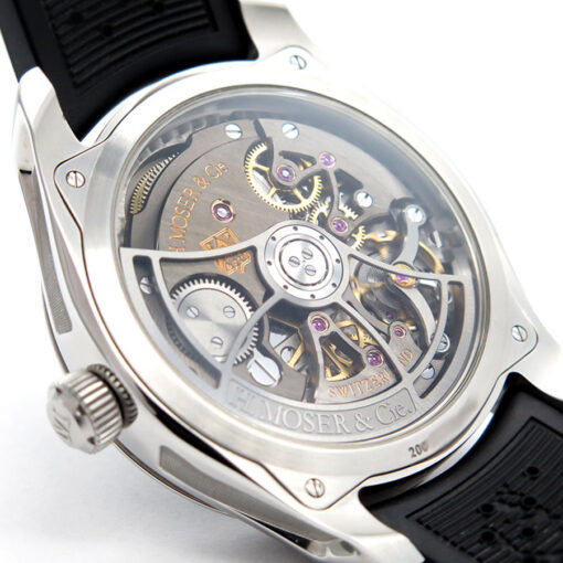 H. Moser & Cie 3201-1201 Pioneer Centre Seconds with Cosmic Green Dial - Image 3