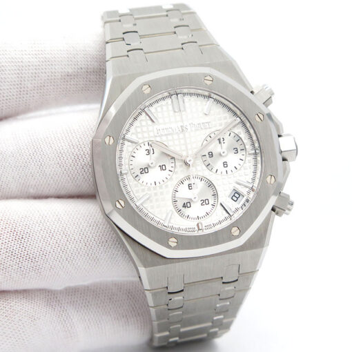 Audemars Piguet 26240ST Royal Oak Chronograph with Silver Dial