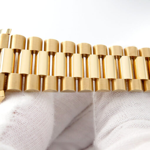 Rolex 228238 Day Date 40 18K Yellow Gold with Black Diamond Baguette Dial - Image 9