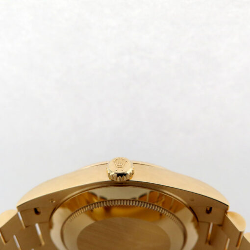 Rolex 228238 Day Date 40 18K Yellow Gold with Black Diamond Baguette Dial - Image 5