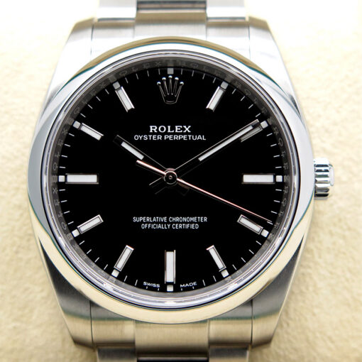 Rolex 114200 Oyster Perpetual with Black Dial - Image 3