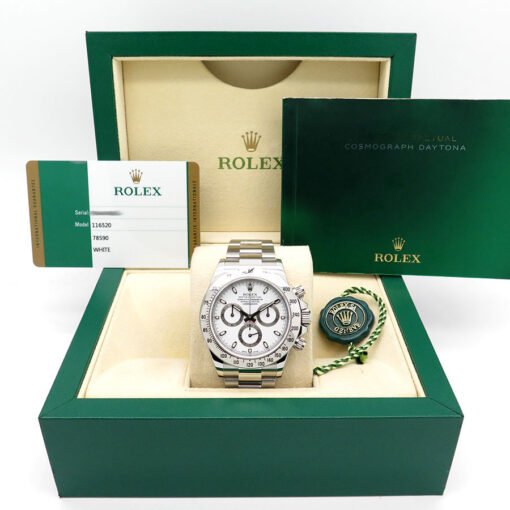 Rolex 116520 Cosmograph Daytona with White Dial - Image 2