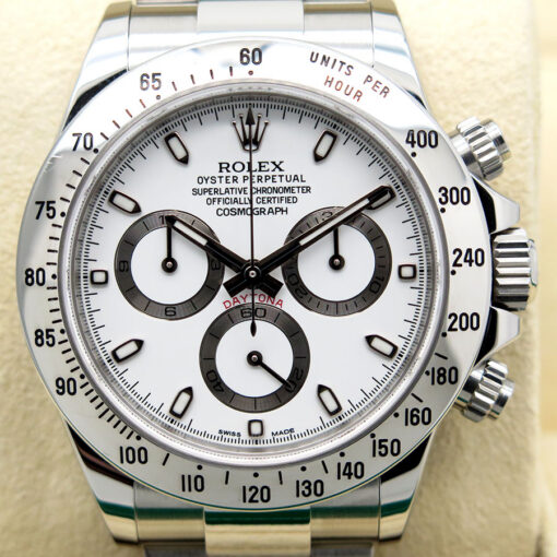 Rolex 116520 Cosmograph Daytona with White Dial - Image 3