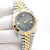 Rolex 126303 Datejust 41 18K/SS with Slate Roman Dial on Jubilee
