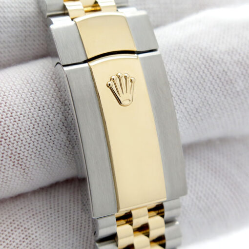 Rolex 126303 Datejust 41 18K/SS with Slate Roman Dial on Jubilee - Image 7