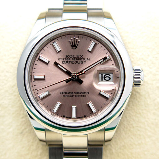 Rolex 279160 Datejust with Pink Stick Dial on Oyster - Image 3