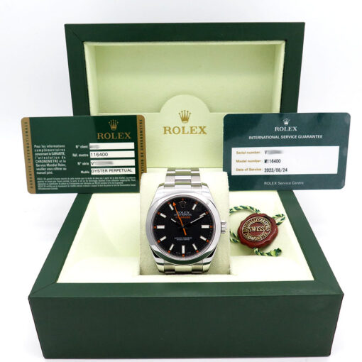 Rolex 116400 Milgauss with Black Dial - Image 2