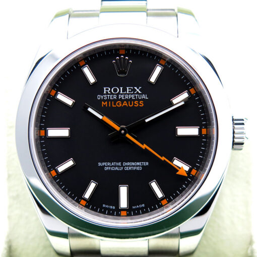 Rolex 116400 Milgauss with Black Dial - Image 3