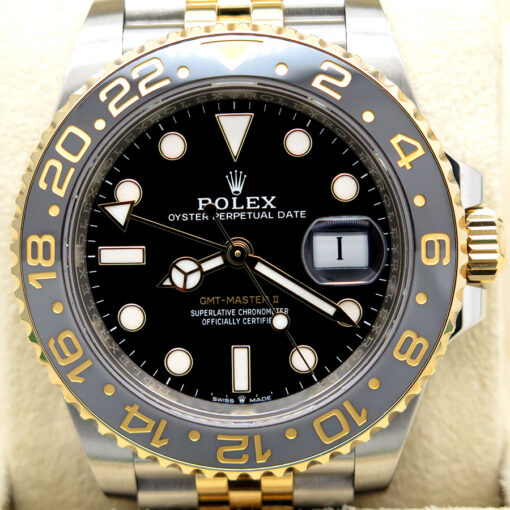Rolex 126713GRNR GMT Master II 18K/SS on Jubilee - Image 3