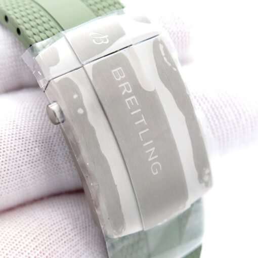 Breitling E10379 Superocean Automatic 46mm Super Diver with Green Camo Dial - Image 8