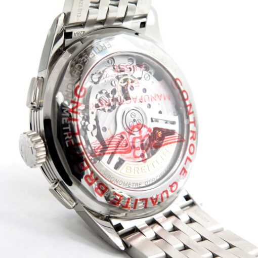 Breitling AB0145 Premier B01 Chronograph with Salmon Dial on Bracelet - Image 4