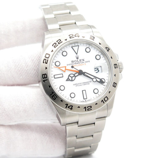 Rolex 226570 Explorer II with White Dial