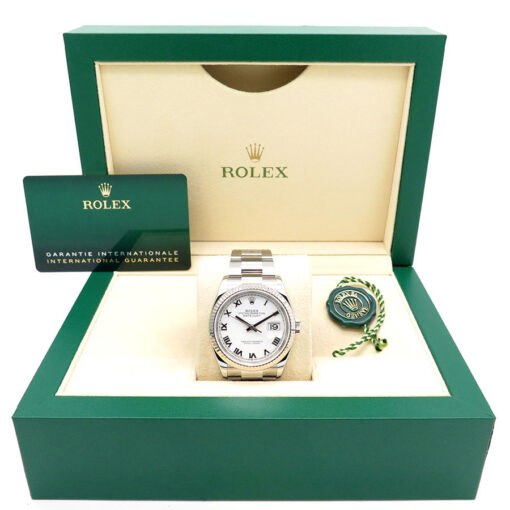 Rolex 126234 Datejust with White Roman Dial on Oyster - Image 2