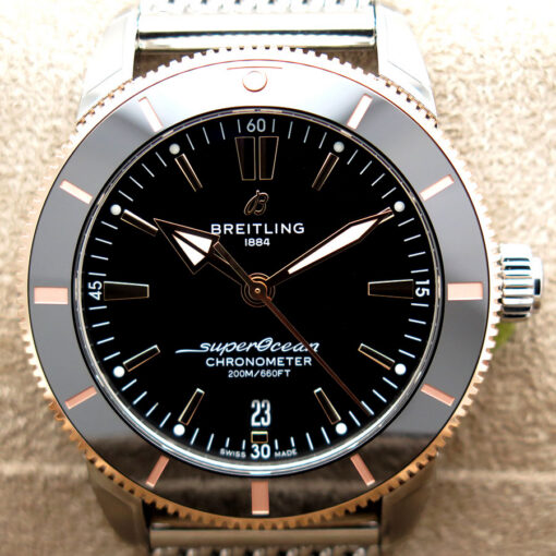 Breitling UB2030 Superocean Heritage 18K/SS with Black Dial 44mm - Image 4