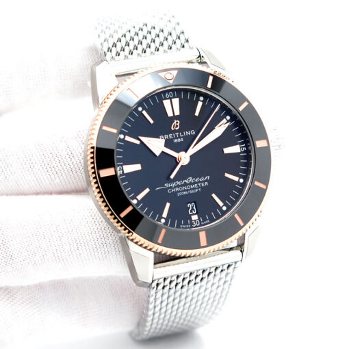 Breitling UB2030 Superocean Heritage 18K/SS with Black Dial 44mm