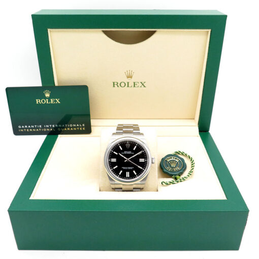 Rolex 124300 Oyster Perpetual 41 with Black Dial - Image 2