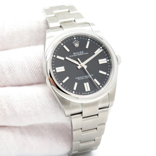 Rolex 124300 Oyster Perpetual 41 with Black Dial