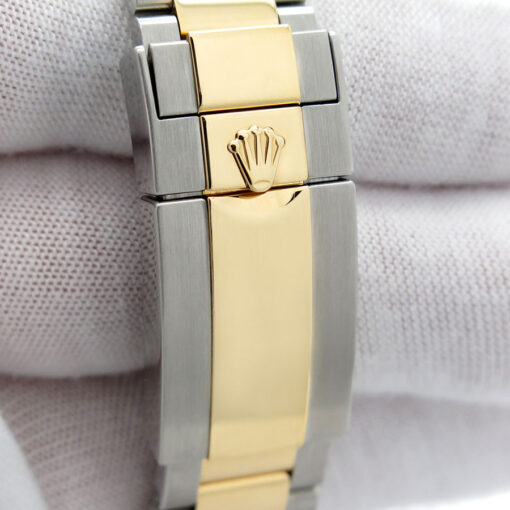 Rolex CPO 116523 Cosmograph Daytona 18K/SS with Ivory Arabic Dial - Image 7
