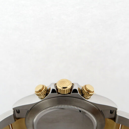 Rolex CPO 116523 Cosmograph Daytona 18K/SS with Ivory Arabic Dial - Image 4