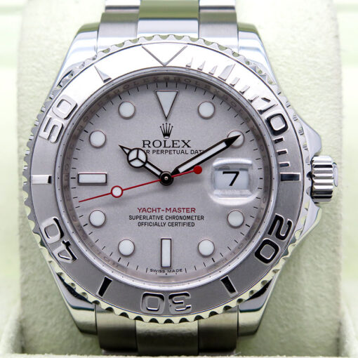 Rolex 16622 Yachtmaster with Platinum Dial - Image 3
