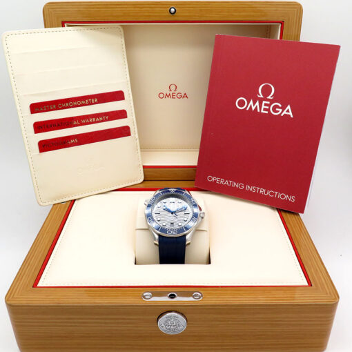 Omega Seamaster Diver 300m with Grey Dial on Strap - Image 2