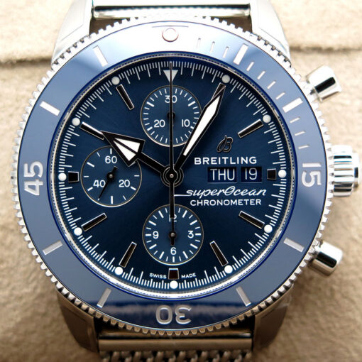 Breitling A13313 Superocean Heritage Chronograph 44mm with Blue Dial - Image 3