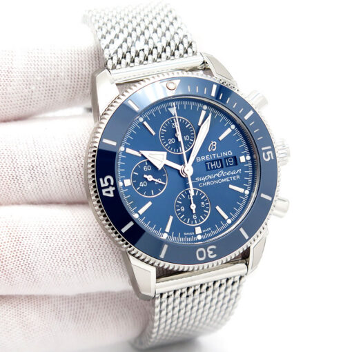 Breitling A13313 Superocean Heritage Chronograph 44mm with Blue Dial