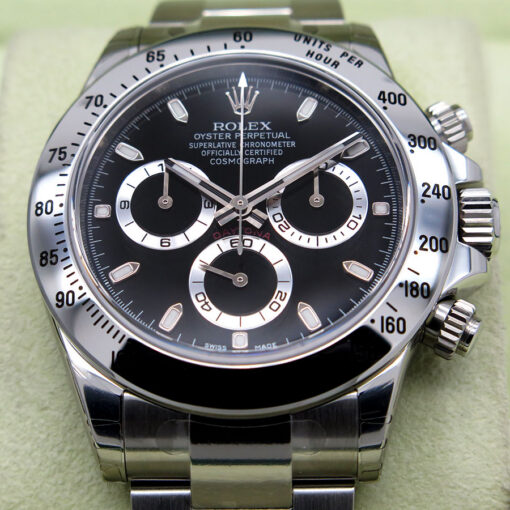 Rolex 116520 Cosmograph Daytona with Black Dial (New Old Stock) - Image 3