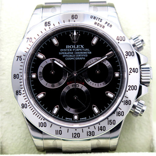 Rolex 116520 Cosmograph Daytona with Black Dial (New Old Stock) - Image 4