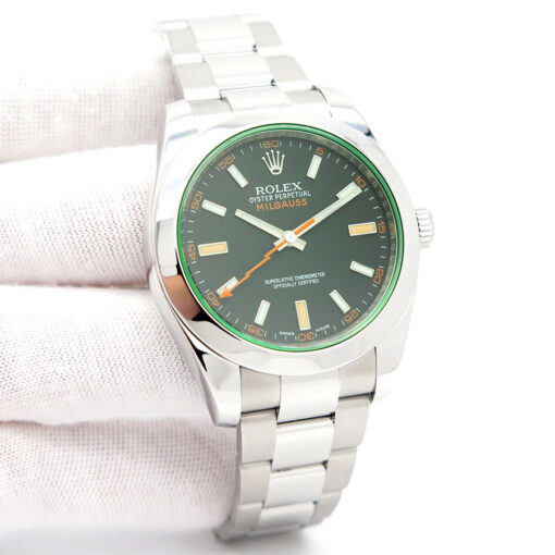 Rolex 116400GV Milgauss with Black Dial