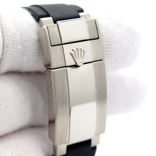 Rolex 116519LN Cosmograph Daytona 18K White Gold with Black Diamond Dial - Image 7