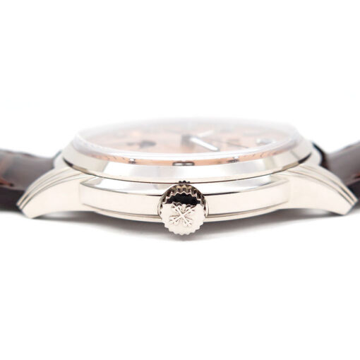 Patek Philippe 5320G Perpetual Calendar Automatic 18K White Gold with Rose Dial - Image 5